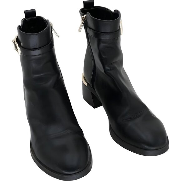 Calvin Klein Shoes - Calvin Klein Women's Jallis Black Ankle Boots Size 8 M